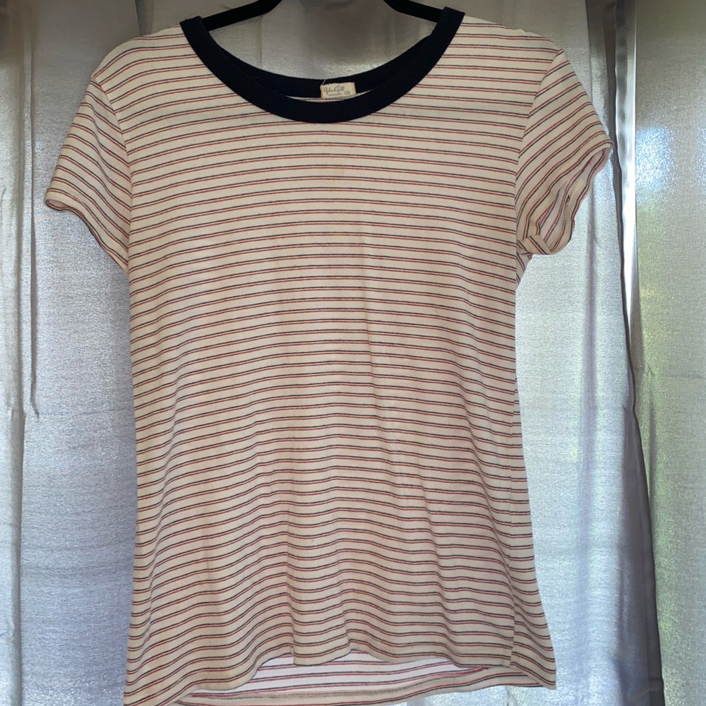 Red, white, and Blue Striped Tee